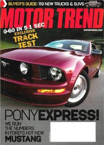 MOTOR TREND 2004 NOV - PETTIT RX-8, EVO, A3, C55 AMG